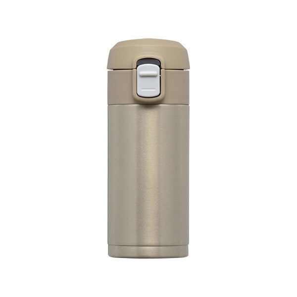 Wahei Freiz Omit One-Touch Cap Slim Mug Bottle 200ml Gold RH-1509