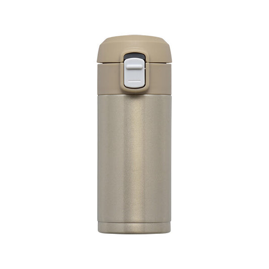 Wahei Freiz Omit One-Touch Cap Slim Mug Bottle 200ml Gold RH-1509