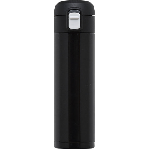 Wahei Freiz Omit One-Touch Slim Mug Bottle 300ml Black RH-1512