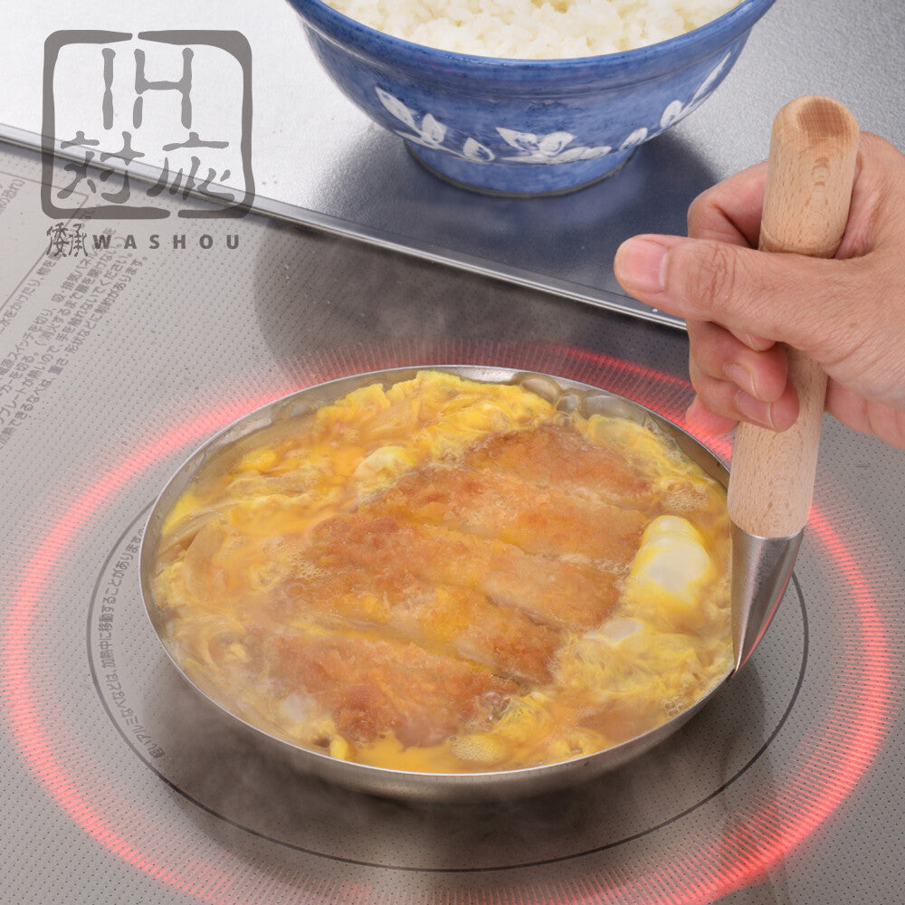 Wahei Freiz Washo Oyakodon Pan with Lid 16cm Stainless Steel MA-9959