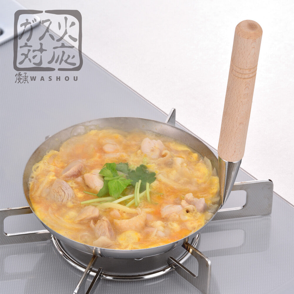 Wahei Freiz Washo Oyakodon Pan with Lid 16cm Stainless Steel MA-9959