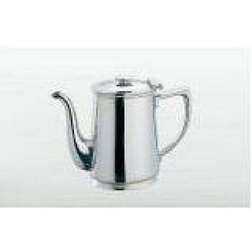 Wadasuke Stainless Steel B Type Oval Coffee Pot for 5 People 2241-0507