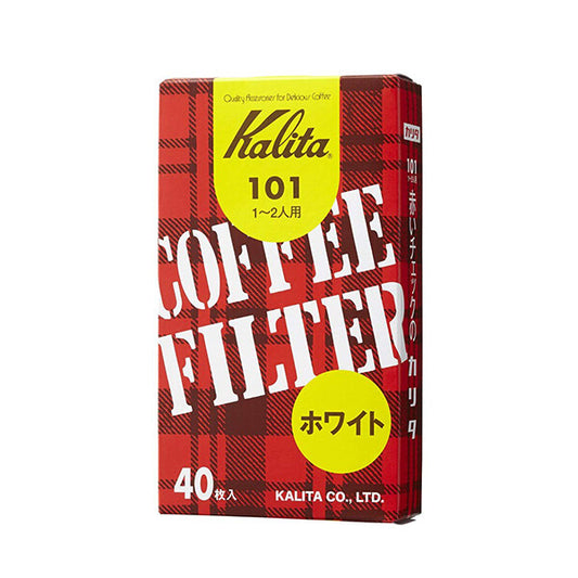 Kalita Paper Coffee Filter 40-Count 101