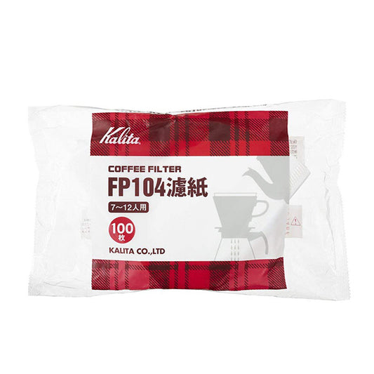 Kalita FP104 Coffee Filter Papers White 100 Sheets 17029