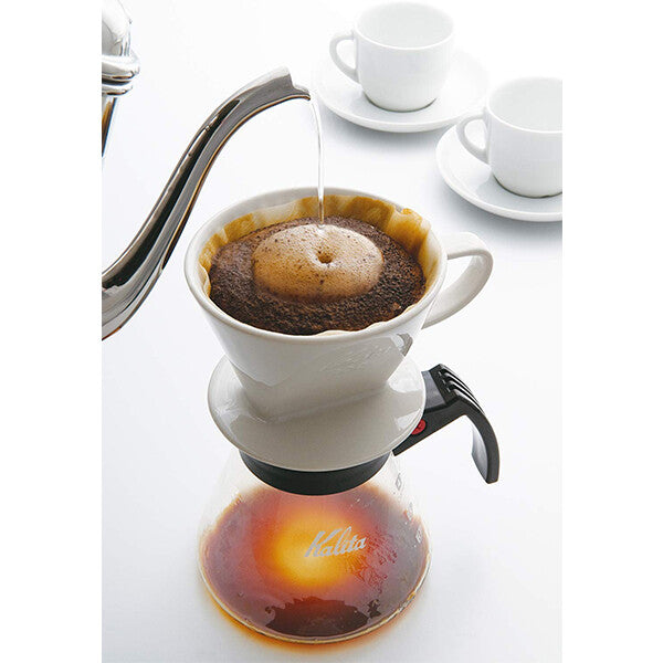 Kalita 101-Roto Ceramic Coffee Dripper 1-2 Cups 01001