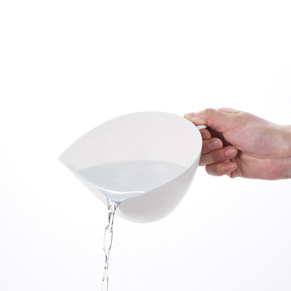 Akebono Chiritori Colander Bowl White