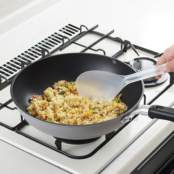 Akebono Wide Stir Fry Rice Paddle Spatula Clear CH-2073