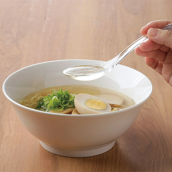 Akebono Shizuku Chinese Soup Spoons Set of 3 Clear