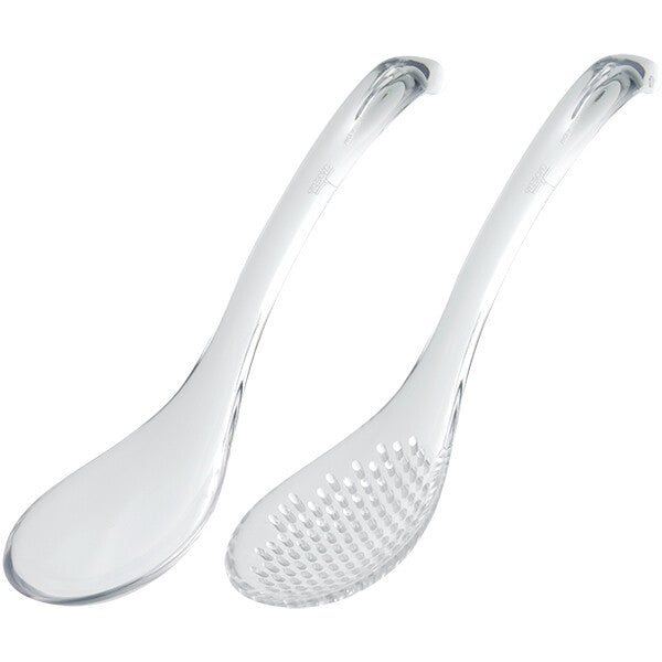 Akebono Shizuku Chinese Soup Spoon Clear