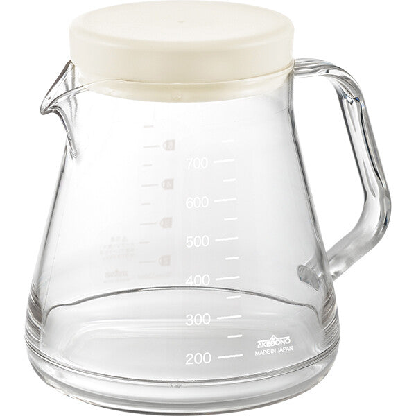 Akebono Stroon Unbreakable Coffee Server 750ml White TW-3725