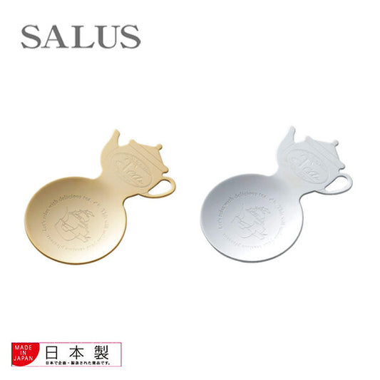 Azuma SALUS Tea Measuring Spoon Gold-Plated Stainless Steel