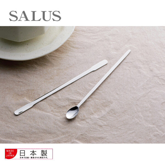 Azuma SALUS Cafe Muddler & Petite Spoon Stainless Steel