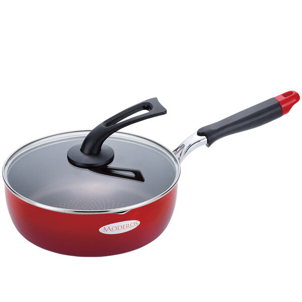 Wahei Freiz Moderos IH Deep Frying Pan with Lid 24cm MM-9757