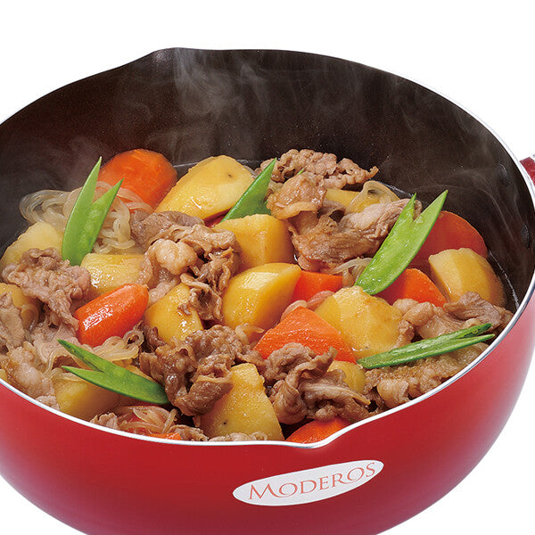 Wahei Freiz Moderos IH Deep Frying Pan with Lid 24cm MM-9757