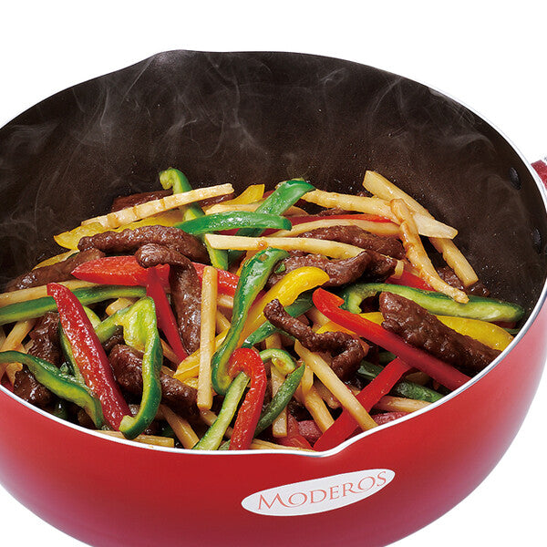 Wahei Freiz Moderos IH Deep Frying Pan with Lid 24cm MM-9757