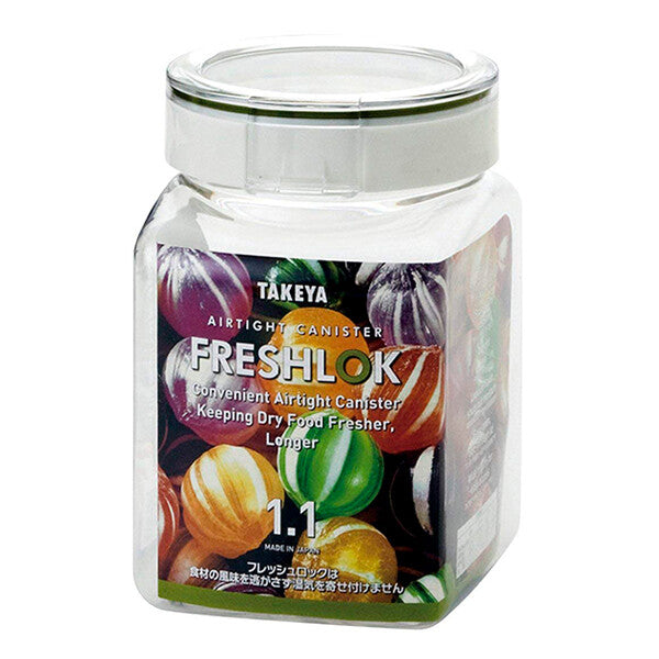 Takeya Fresh Lock Square Storage Container 1.1L