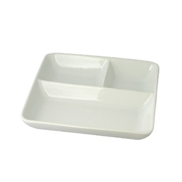 Living White Series Rectangular Lunch Plate