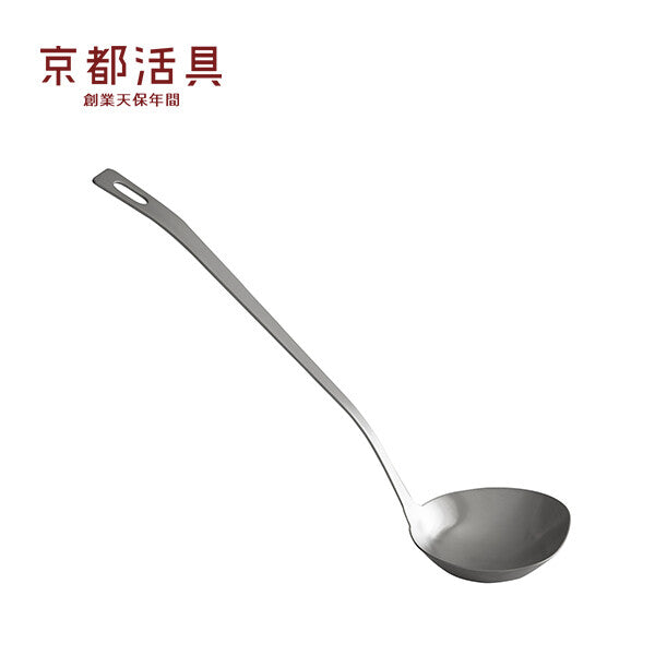 Kyoto Katsugu Easy-Scoop Stainless Steel Ladle Large