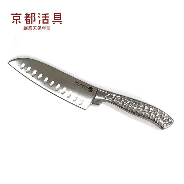 Kyoto Katsugu All Stainless Steel Santoku Knife 30.5cm