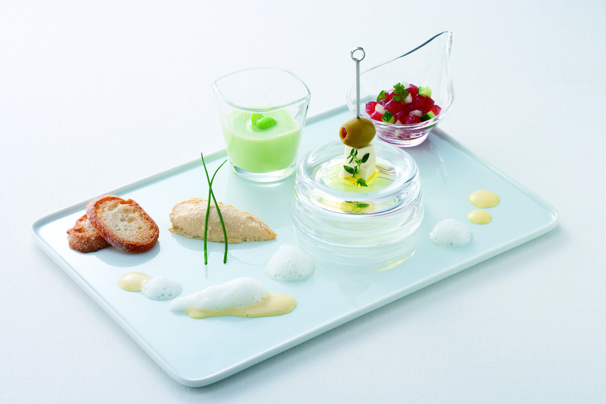 Toyo-Sasaki Glass Hanakazari Flower Amuse Cup P-20303