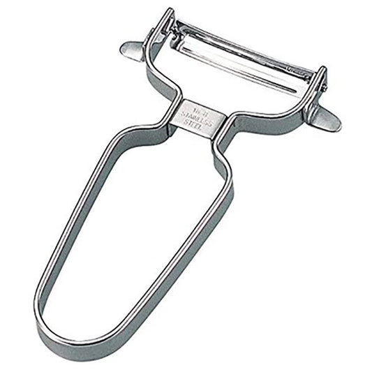 Shimomura Kitchen Bar Stainless Steel Curved Peeler KIB-608