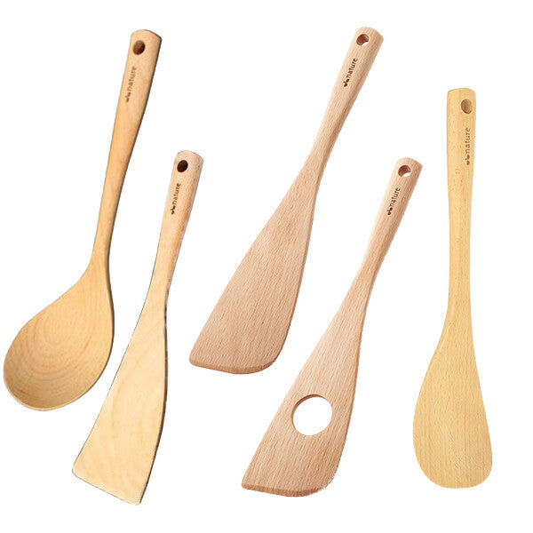 Suncraft Nature Wooden Kitchen Tool Ladle OBN-101