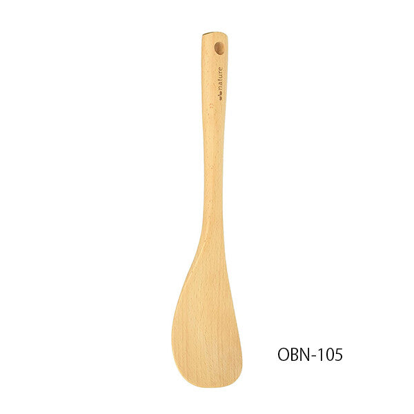 Suncraft Natura Wooden Slotted Spatula OBN-104