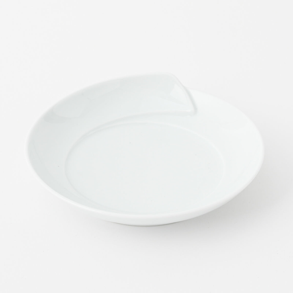 Hakusan Porcelain Hasami-yaki Hitoe White Porcelain Side Plate