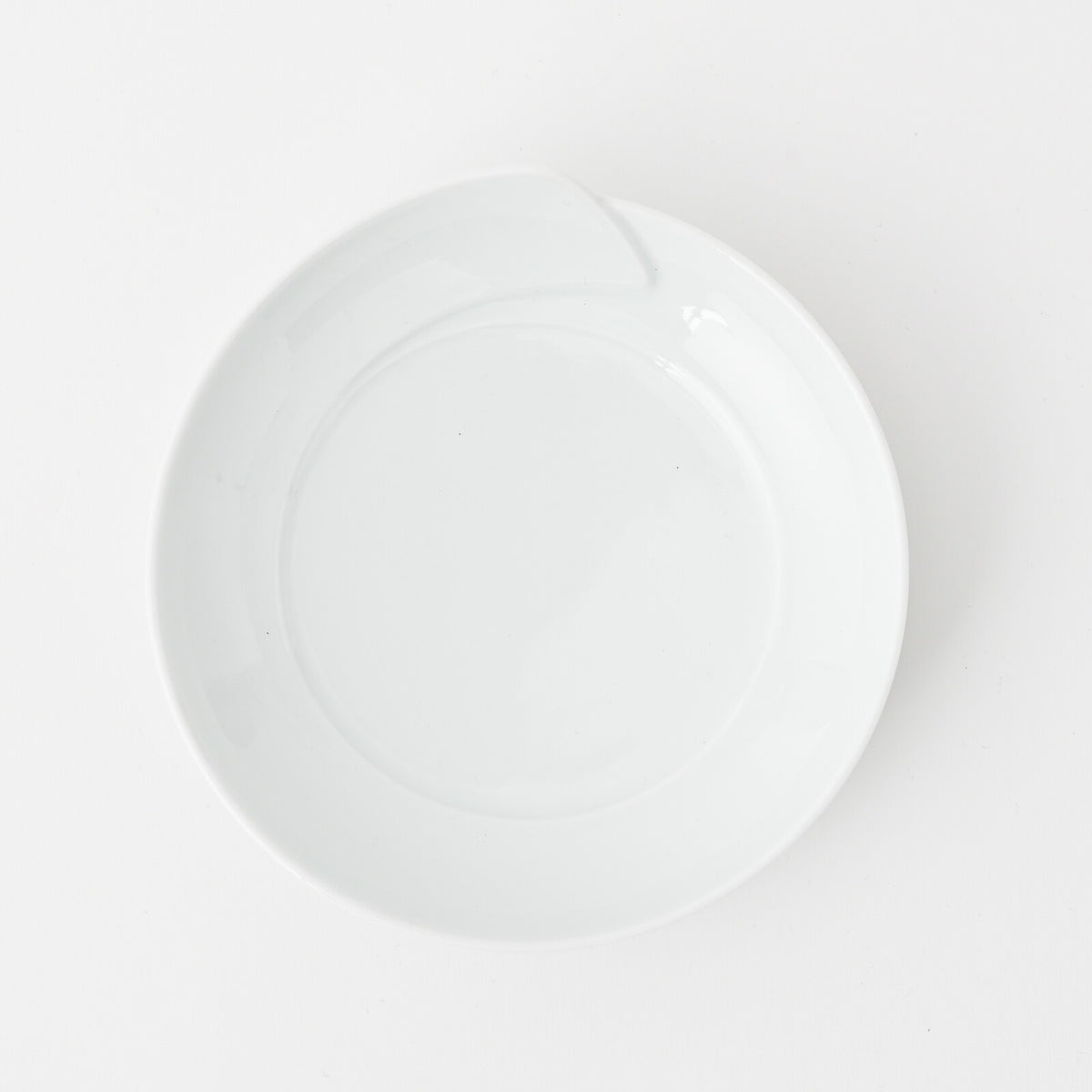 Hakusan Porcelain Hasami-yaki Hitoe White Porcelain Side Plate
