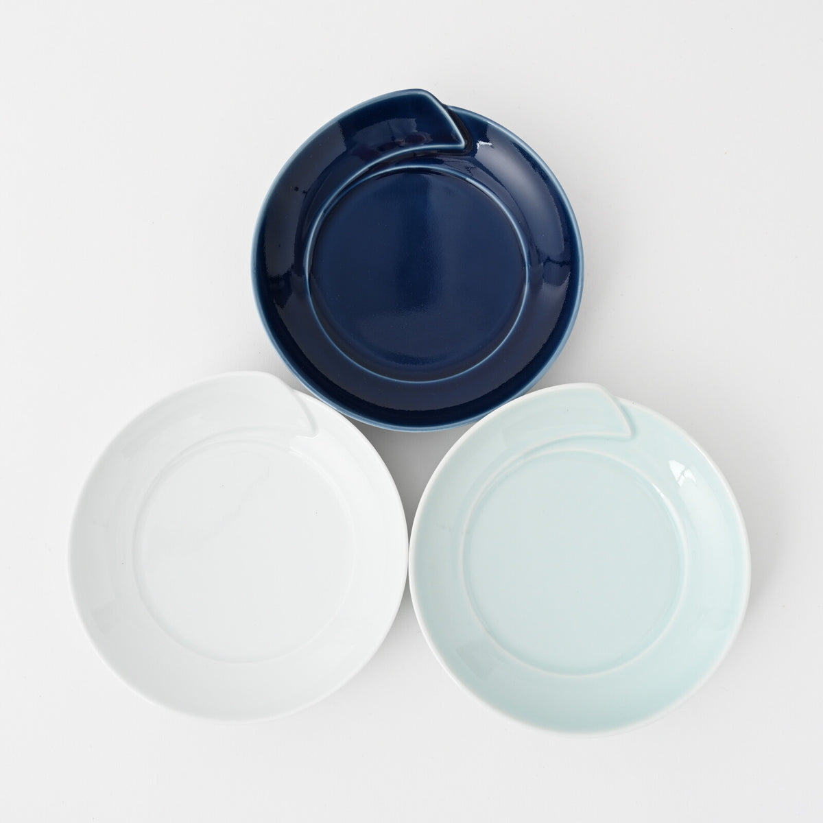 Hakusan Porcelain Hasami-yaki Hitoe White Porcelain Side Plate