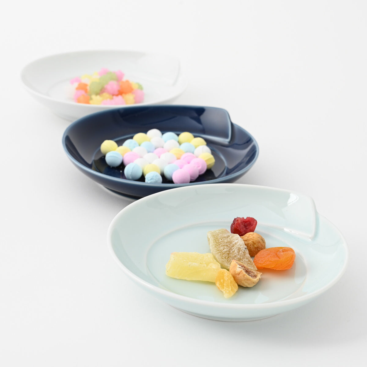 Hakusan Porcelain Hasami-yaki Hitoe White Porcelain Side Plate