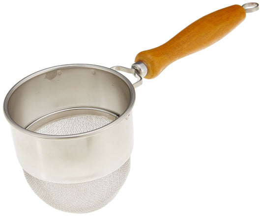 Kobo Aizawa Deep Tea Strainer with Wood Handle 800