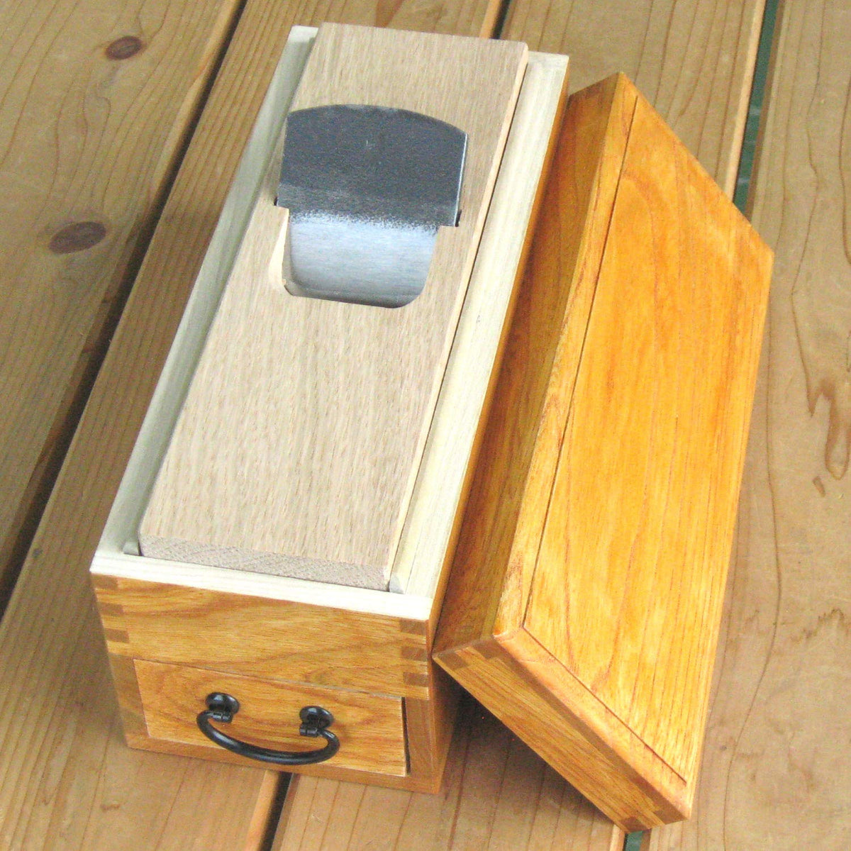 Nagao Wooden Katsuobushi Shaver Box Small 24cm SEN