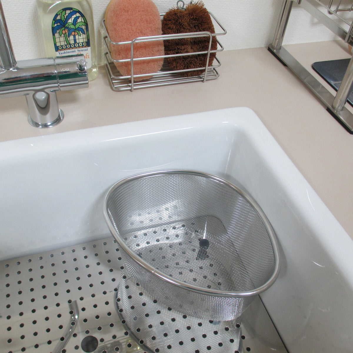 Wahei Freiz SUI Meister Mesh Sink Corner Strainer