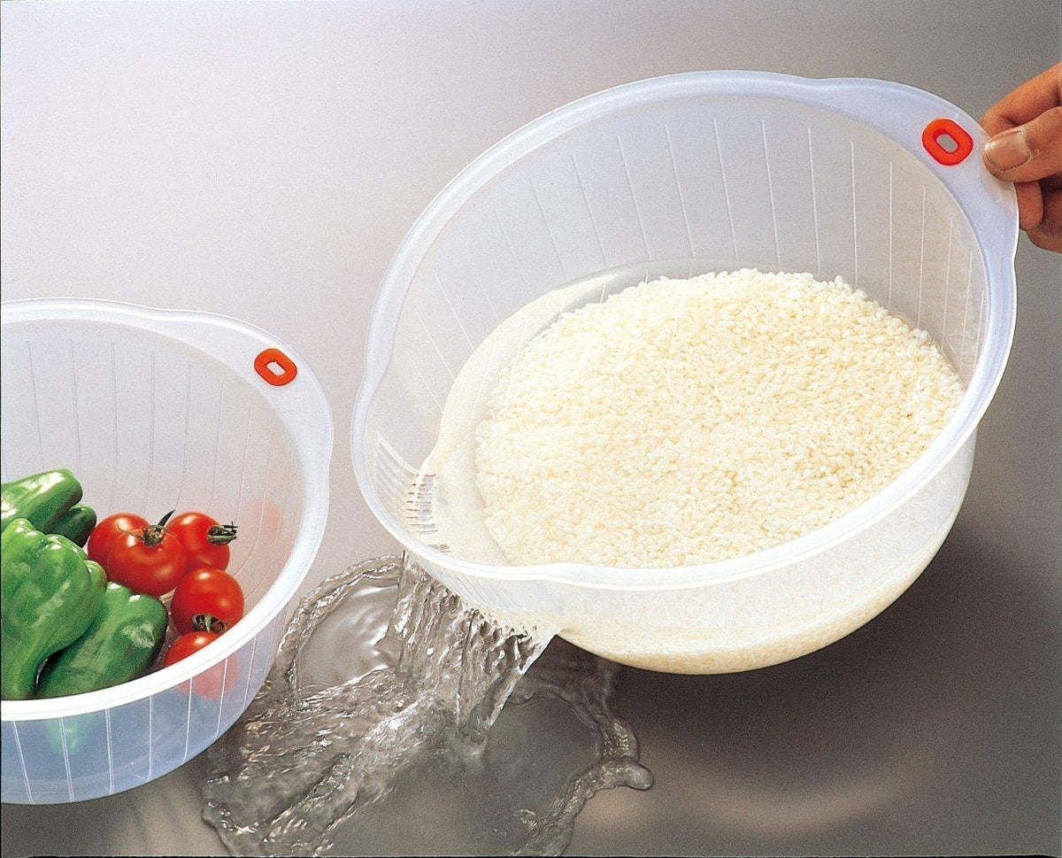 Inomata Rice Washing Bowl Size 25 Up to 7 Cups