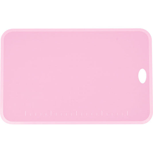 Shimomura Fullvege Smile Flexible Cutting Board Sheet Small Pink FVS-645