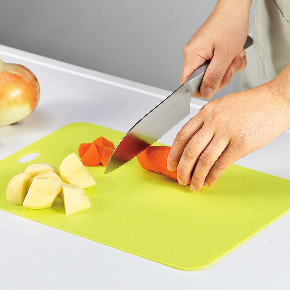 Shimomura Full Veggie Smile Flexible Cutting Board Sheet Medium Green FVS-648