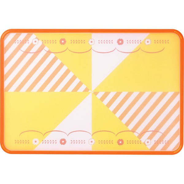 Shimomura Full Veggie Smile Double-Sided Cutting Board LL Orange FVS-653