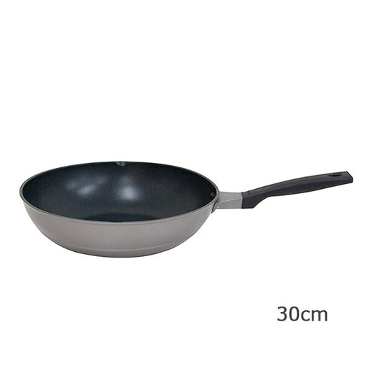 Urushiyama Ryoga Stir-Fry Pot 30cm for Gas Stove