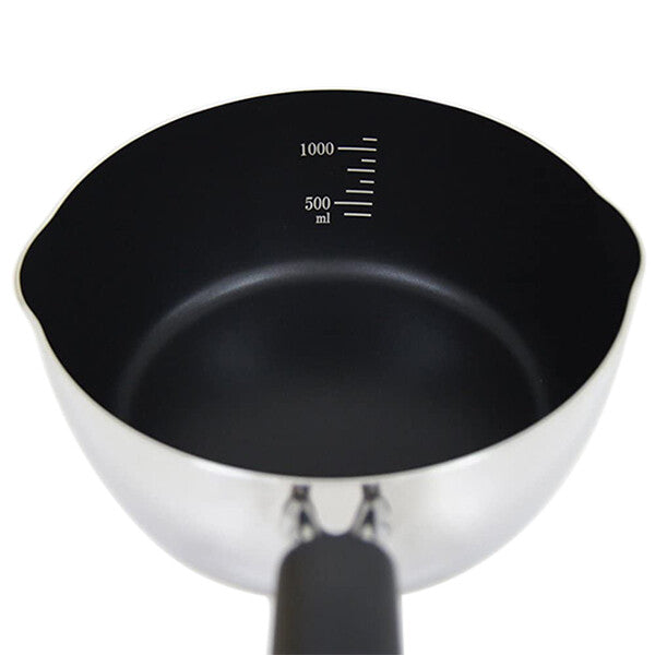 Urushiyama Takumi Aji Stainless Steel Yukihira Pot 16cm Induction Compatible