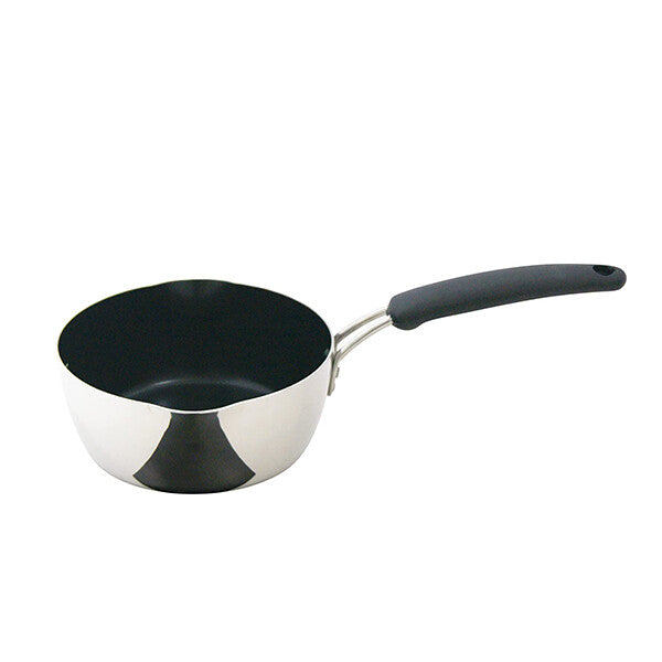 Urushiyama Takumi Aji Stainless Steel Yukihira Pot 20cm Induction Compatible