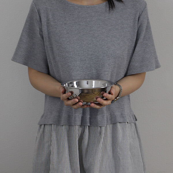 Kyoto Katsugu Tsubame Stainless Steel Bowl 15cm