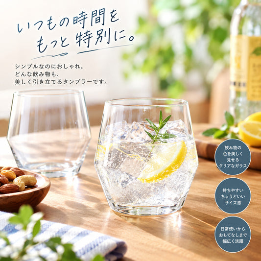 Toyo-Sasaki Glass Fino Tumbler 385ml