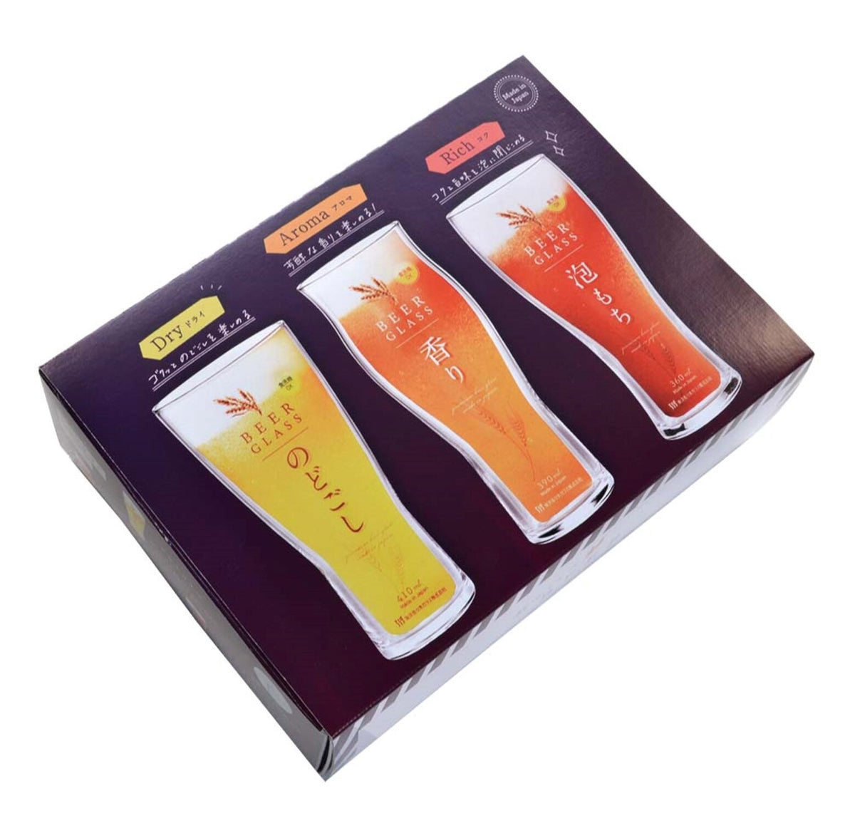 Toyo-Sasaki Glass Beer Glass Set