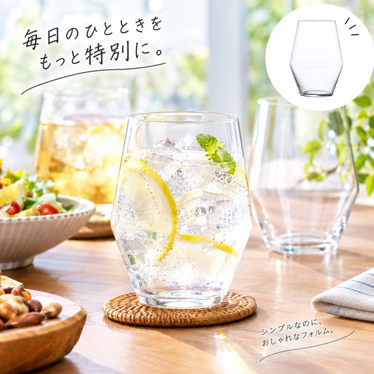 Toyo-Sasaki Glass Fino Tumbler 400ml