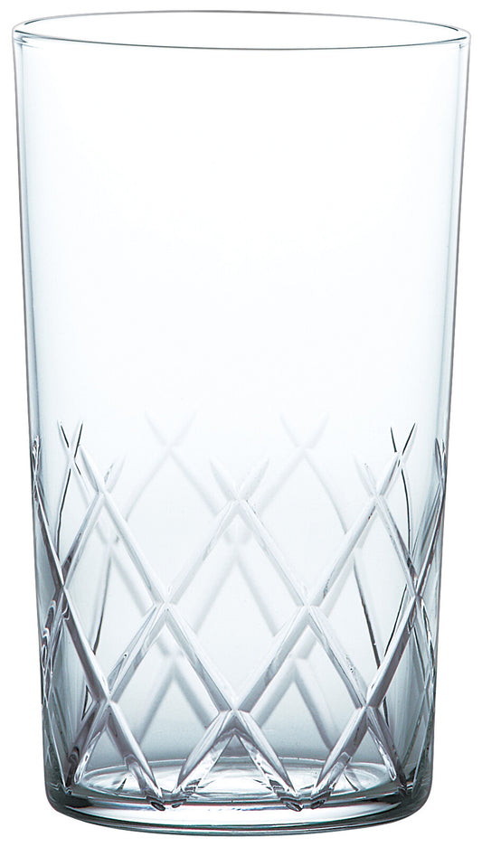 Toyo-Sasaki Glass Thin Ice Yarai Cut Mini Beer Glass 150ml