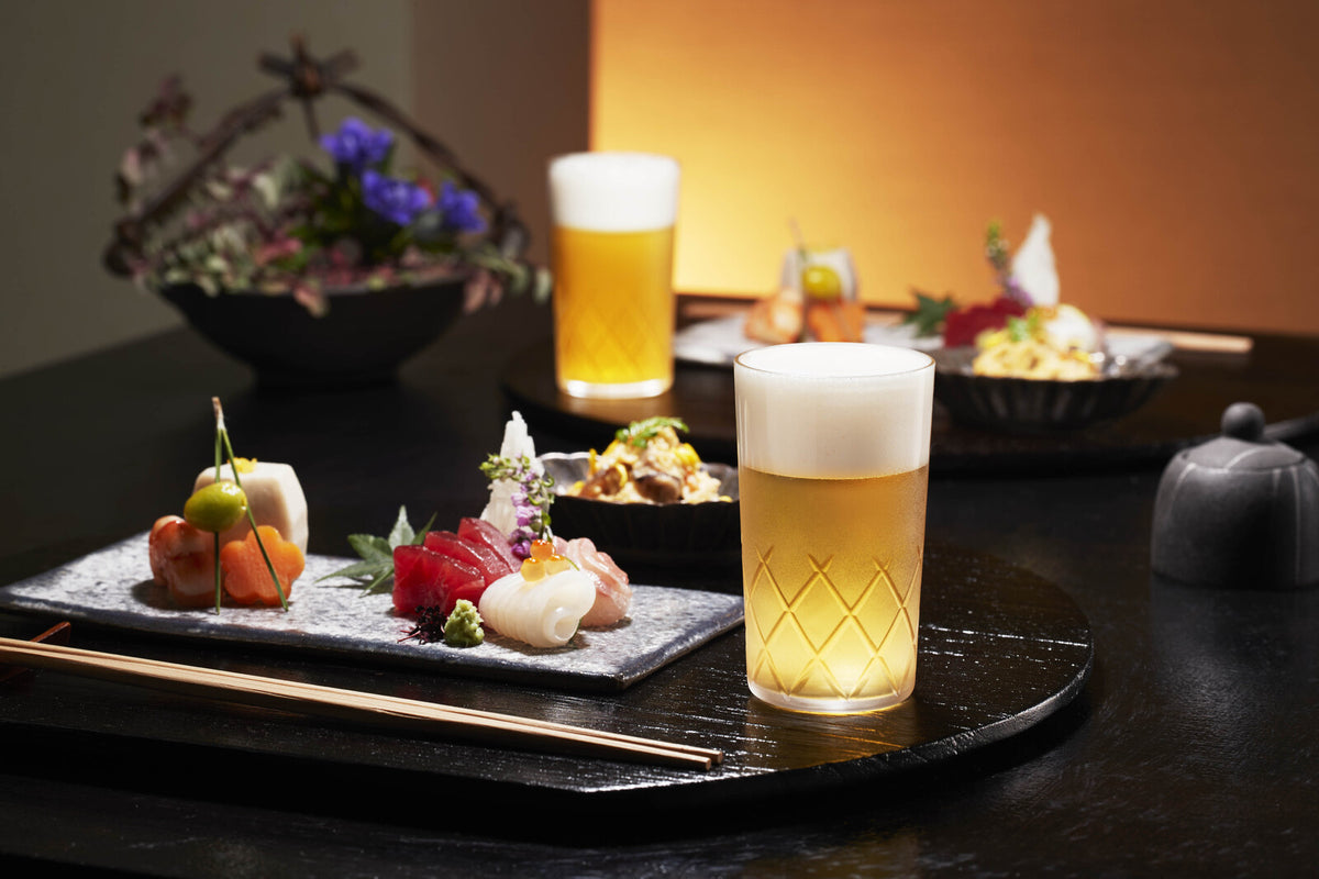 Toyo-Sasaki Glass Thin Ice Yarai-Cut Tumbler 315ml