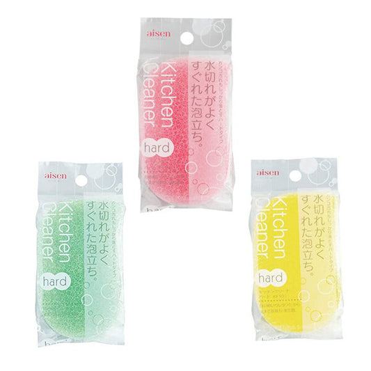 Aisen Kitchen Sponge Hard Green 10-Pack KF101