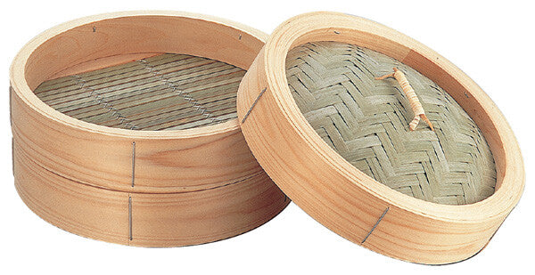Chinese-Style Wood Steamer (Chuka Seiro) Hinoki Wood