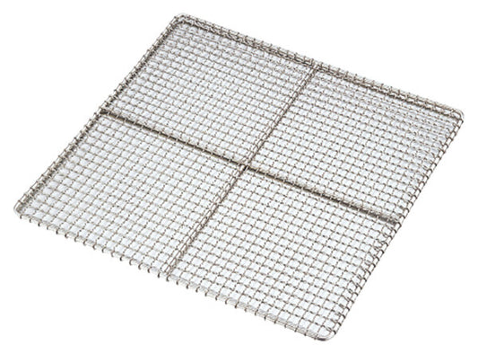 Whitesum 18-8 Stainless Crimped Mesh for FRP Seiro Steamer 39.5x39.5cm
